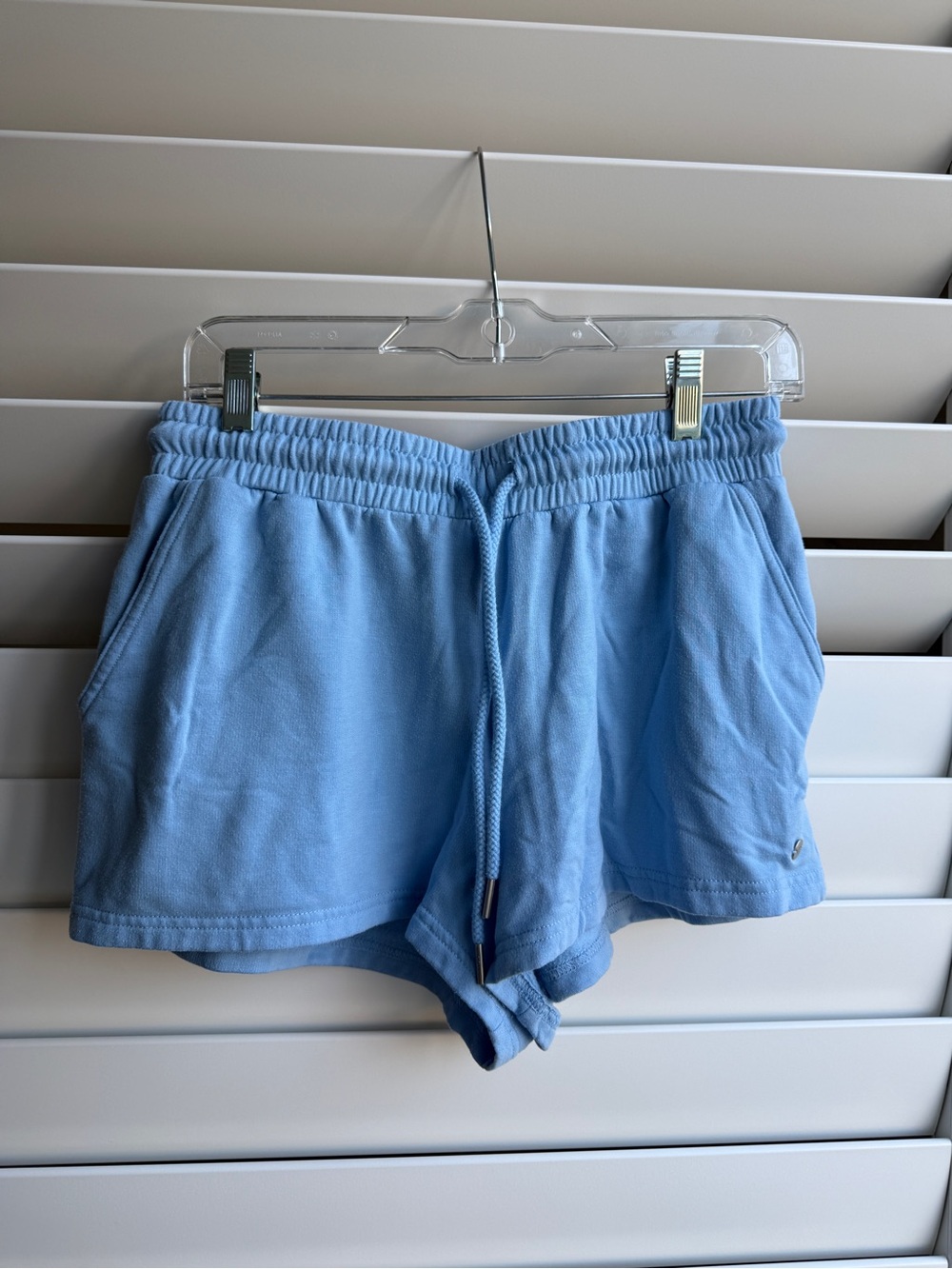 Roxy Light Blue Women's Drawstring Lounge Shorts